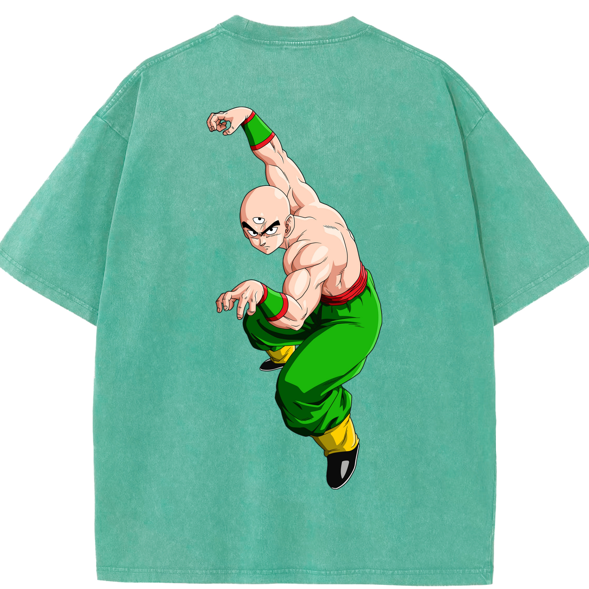 （画像用） ドラゴンボール DRAGON BALL 綿100% ヴィンテージ風 半袖Tシャツ（背面プリント）